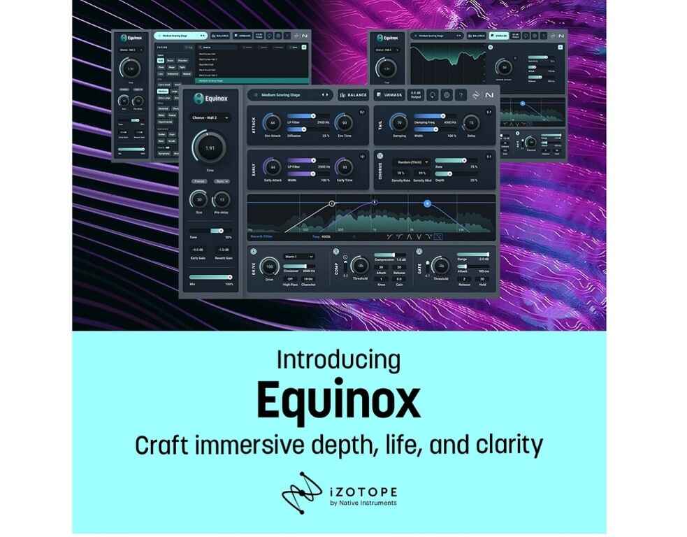 iZotope Equinox Adaptive  Reverb  (Full Latest Version)